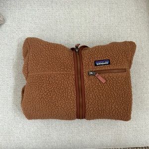 Patagonia pile hoodie